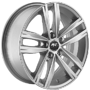 RC RC5037 6.5x15 5x100 ET35 SILVER