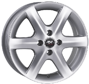 RC RC250 6x15 4x100 ET40 SILVER