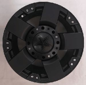 RC RC5187 9x17 6x139.7 ET15 MAT BLACK