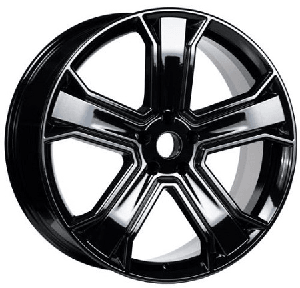 RC RC398 9.5x22 5x120 ET48 BLACK