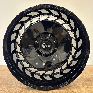 RC RC-1163 10x16 6x139.7 ET-45 BLACK