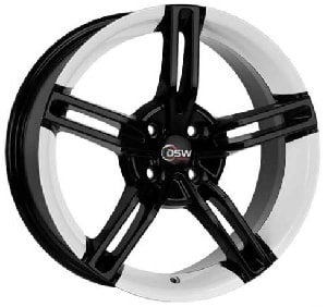 RC RC1186 7.5x17 5x98 ET35 BLACK/WHITE