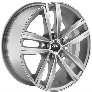 RC RC5037 6.5x15 5x100 ET35 SILVER