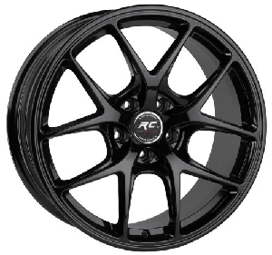 RC RC229 9x18 5x120 ET40 MAT BLACK (ARKA)