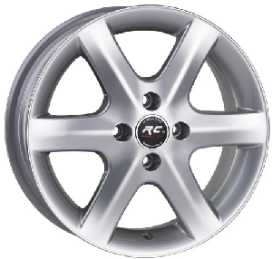 RC RC250 6x15 4x100 ET40 SILVER