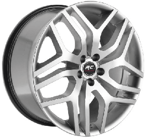 RC RC141 9.5x22 5x108 ET45 SILVER