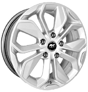 RC RC166 7x17 4x100 ET35 SILVER