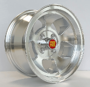 AKOJANT EXP-E2301 6.5x13 4x98 ET-10 SILVER MACHINED+MILLING