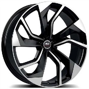 RC RC552 9.5x22 5x112 ET26 BLACK